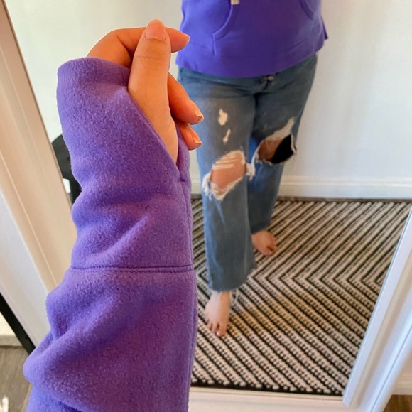 Victoria’s Secret Sport Fleece Sweatshirt Medium - Picture 3 of 7